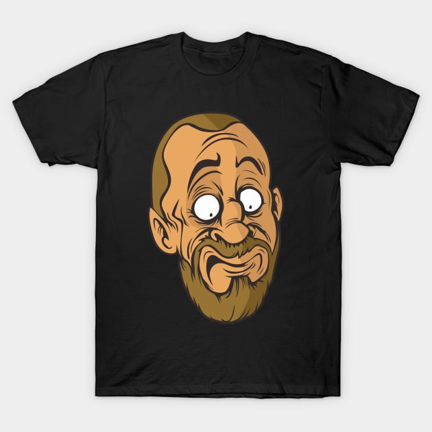 The Oldman Face T-Shirt by HARDER.CO